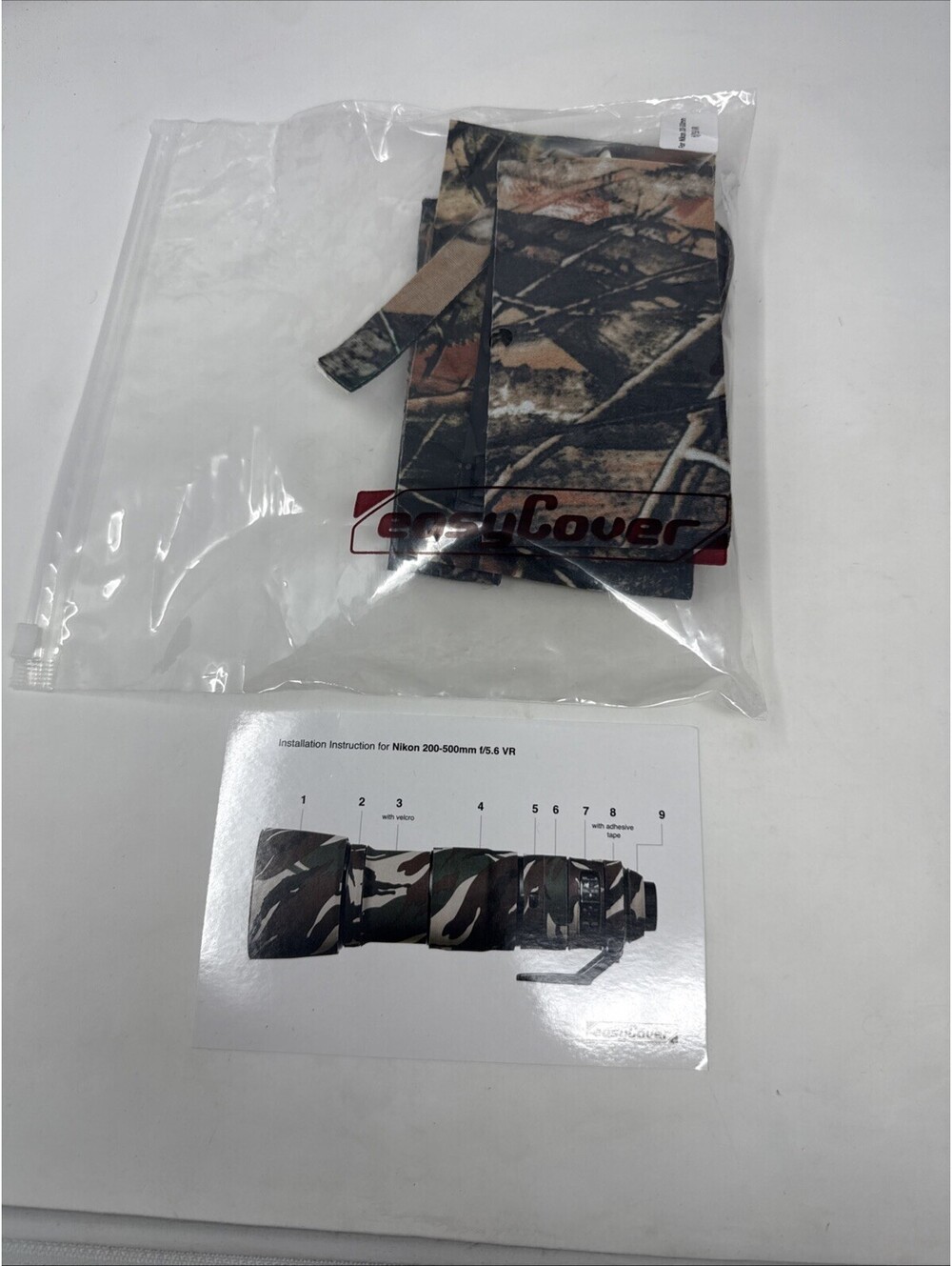 Nikon 200-500mm F/5.6 Be Camo Cover
